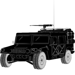 Download free car hummer military icon